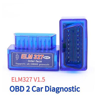 Elm327 bluetooth v1.5 para android torque obd 2 interface obd2 scanner obdii protocolos leitor de código problema de diagnóstico do carro