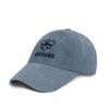 ABEEHUMS Pigment Washing Logo Ball Cap ABH356-002 DRAK DENIM