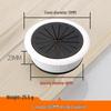 Round Plastic Cable Grommet Hole Cover for Office Desk - Sizes 50/60/65/80 Mm