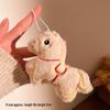 2026 Zodiac Cartoon Plush Horse Pendant Multi-color Keychain Ornament - Year of the Horse Event Gift