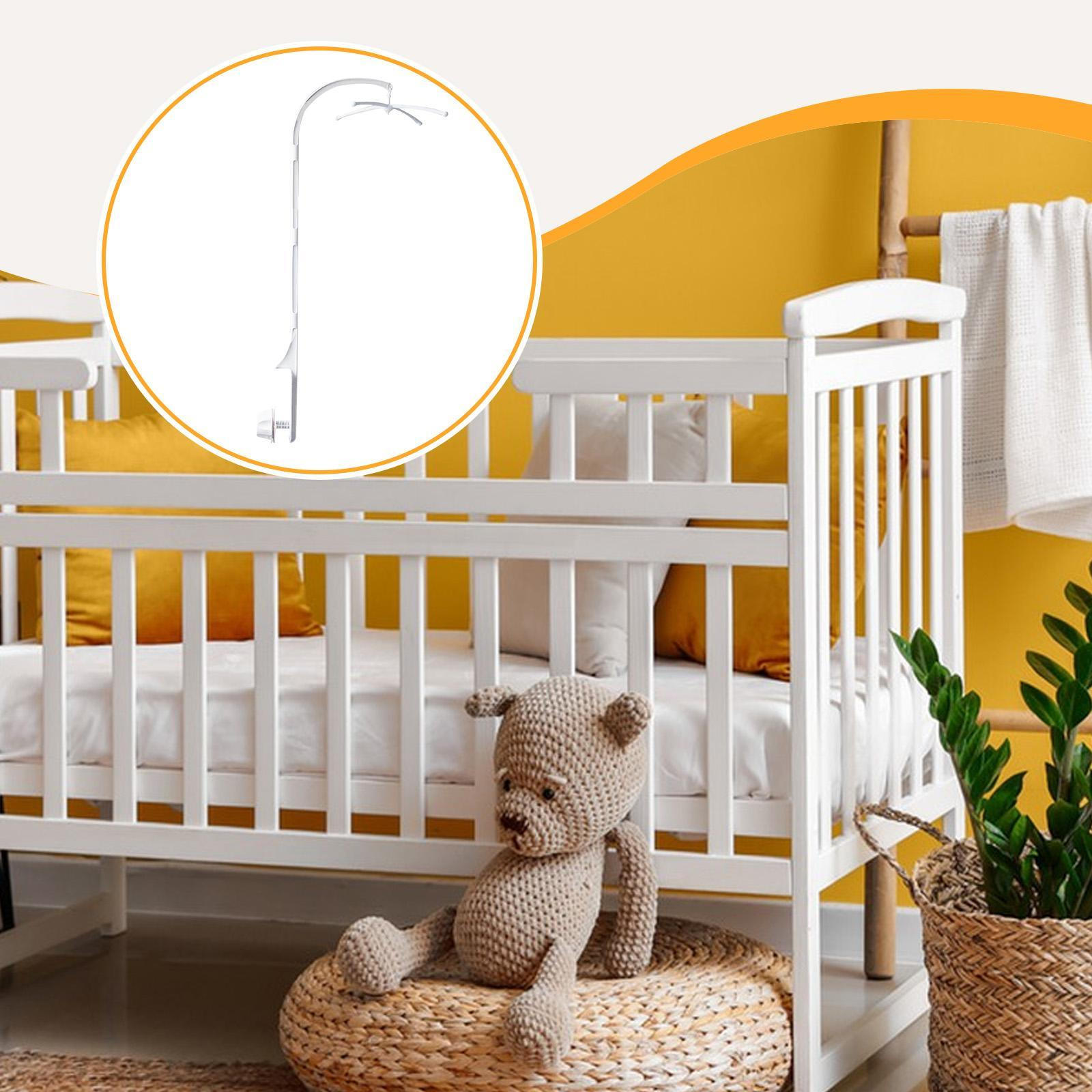 

Кронштейн для кроватки с подвеской для мобиля, детские вращающиеся украшения, держатель для кроватки