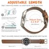 [hemsut H] Chromexcel Leather Watch Band, Soft Vintage Leather Watch Strap, Handmade Watch Strap, Quick Release Smartwatch Band
