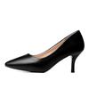 2025 Spring and Autumn New Professional Small High Heels Women's Pointed Thin Heels Sexy Work Shoes Women's Black Not Tired Feet Single Shoes