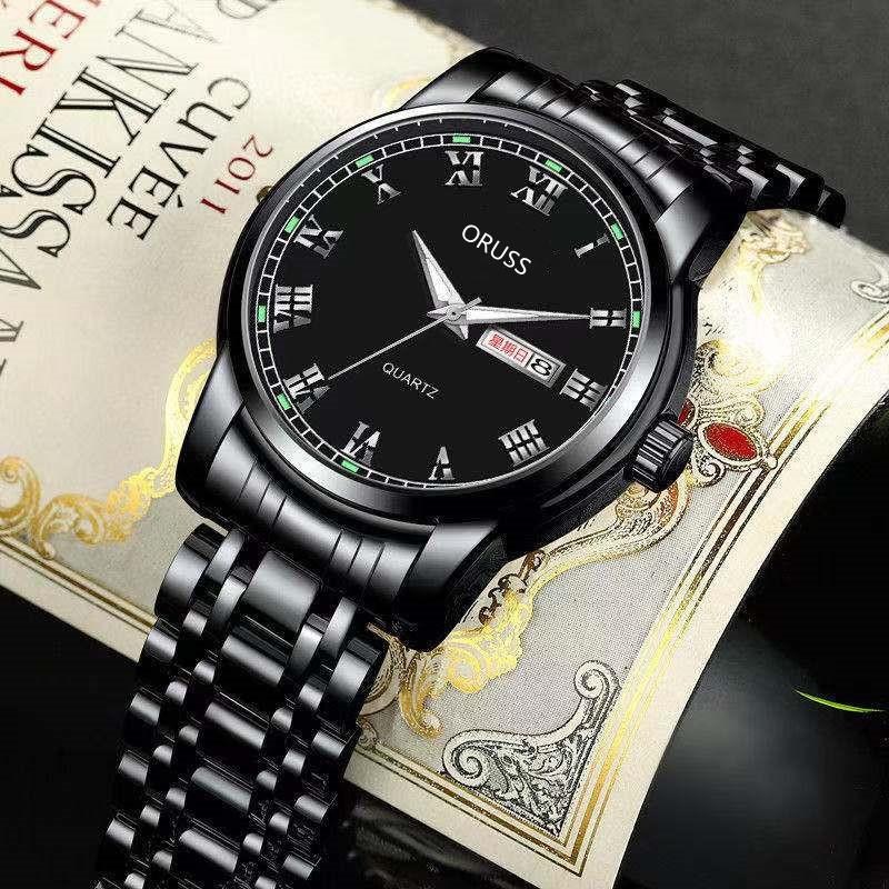 Fully Automatic Movement Watch Men'S Watch Luminous Waterproof Calendar High-End Handsome And Fashionable