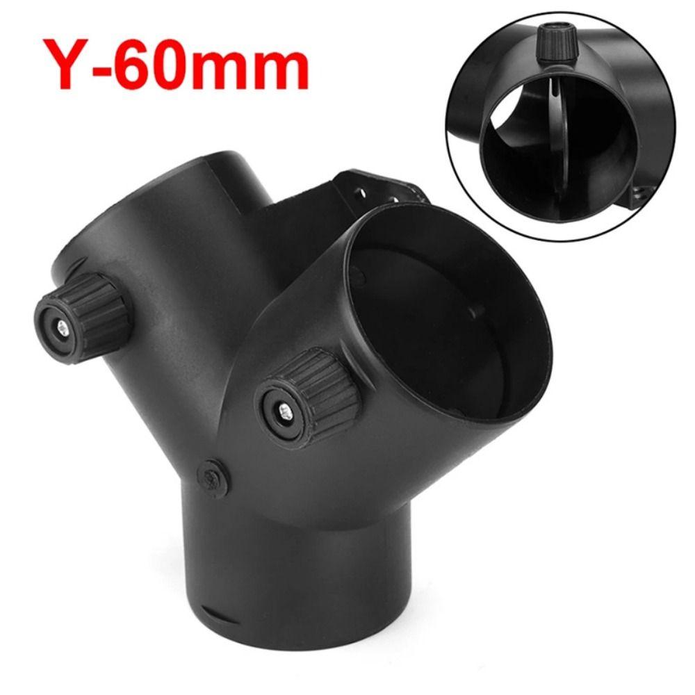 Valve Flap Vent Ducting Adjustable Air Outlet Joiner Branch Splitter Heater Accessory  For Car