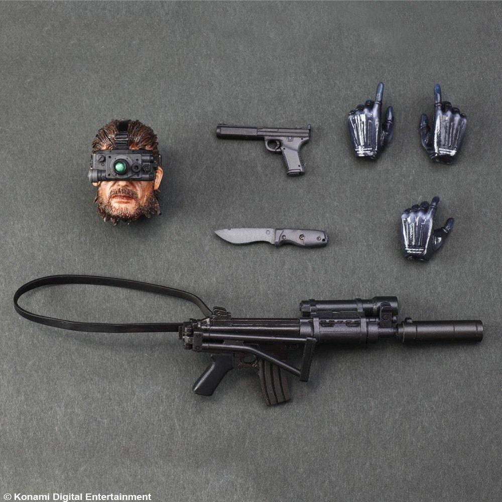 METAL GEAR SOLID V GROUND ZEROES PLAY ARTS Kai Snake painted action (PVC figure)
