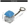 Sensory Mechanical Keychain Stress Relief Toy 5000+ Presses Count Soft ABS Portable Focusing Tool For Classroom Office Travel