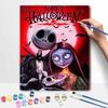 Disney Nightmare Before Christmas Oil Painting Art Handmade Diy Painting Home Decoration Gift