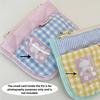 Cute Portable Coin Purse Multifunctional Lightweight Wallet Card Holder Zipper Small Storage Bag Students