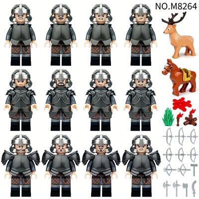 Mittelalter Serie Werwolf Regiment Soldat Minifigur Bausteine Spielzeug