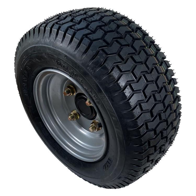 16" 100N.m Single Shaft Low-Speed High-Torque Brushless Geared External Hub Motor for Hand Cart
