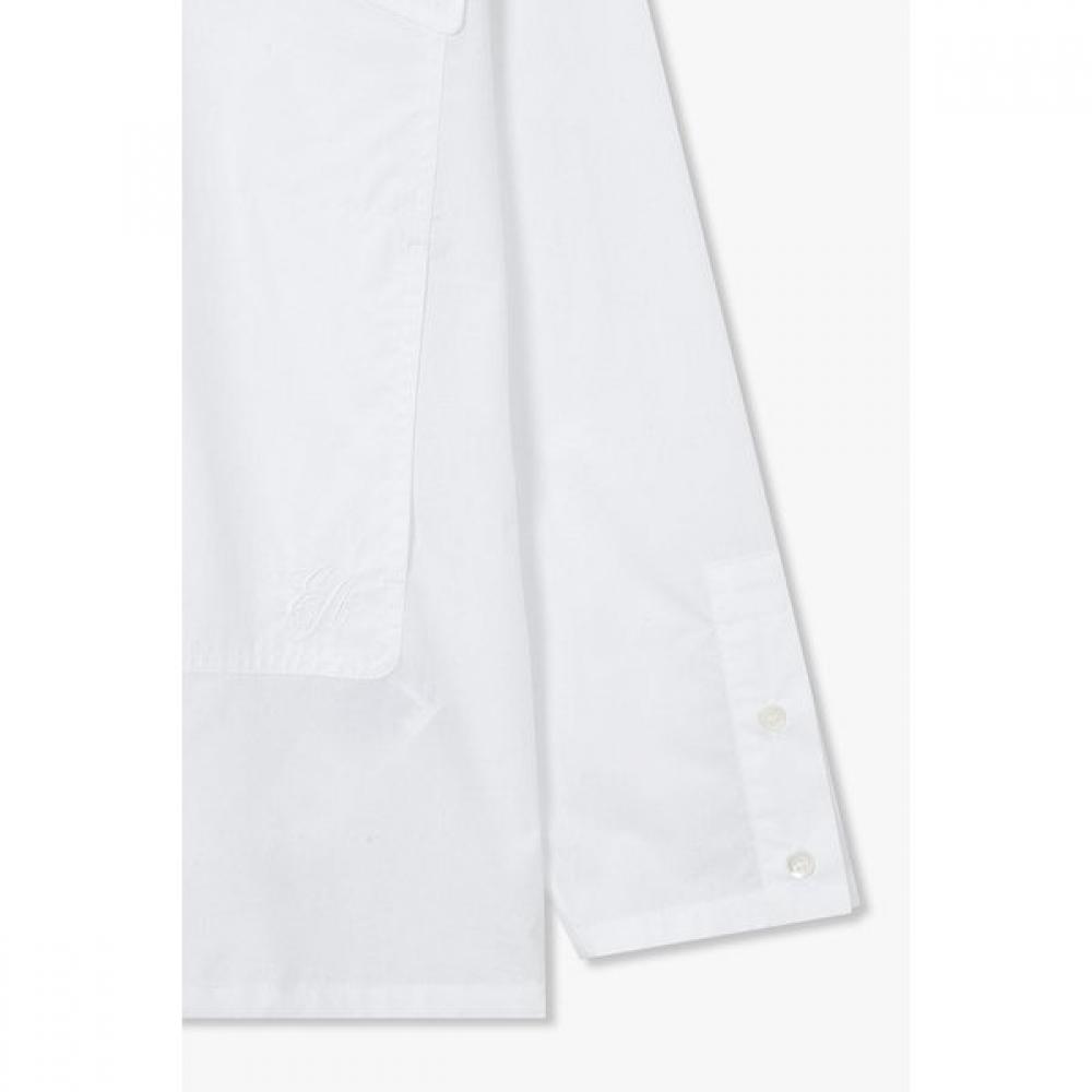 Emporio Armani Women Long Sleeve Flap Pocket Shirt A525303507