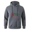 Long Sleeve Hooded Sweatshirt Black Gray Teens Autumn Sportswear Hoodie