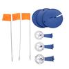 3pcs Ice Fishing Tip Up Flags Portable Anti Cold Tip Up Angling Indicator for Winter Fishing Tackle Accessory