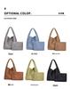Custom Large-Capacity Woven Tote: High-End Mother-Child Bucket Bag and Underarm Basket