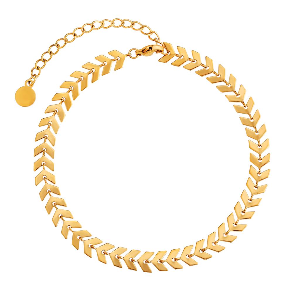 KRKC Adjustable Beach Anklet Foot Jewelry Set Handmade Delicate Anklets for Women Girls 14K Gold Layered Ankle Bracelets Chains