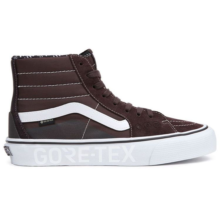 Vans Zapatillas de Skate Sk8 Gore-Tex de Caña Alta Unisex Marrón Blanco VN0A4V9X0VB