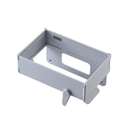 Trash Can Holder Foldable Under Sink Trash Bag Organizer Large Opening Compact Portable Waste Storage Rack