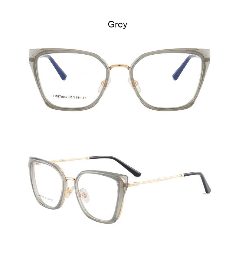 

Fashion Clear Square Reading Glasses Block Blue Light Luxury Brand Eyewear for Computer Screen Plus +1 +2 +2.5 No degree 0