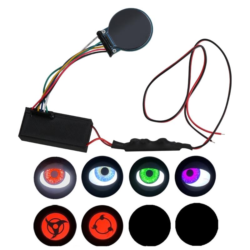 Dynamic Eye Car Headlight Assembly Car Devil Eye Headlights Auto Lens Lamp Automotive Accessories