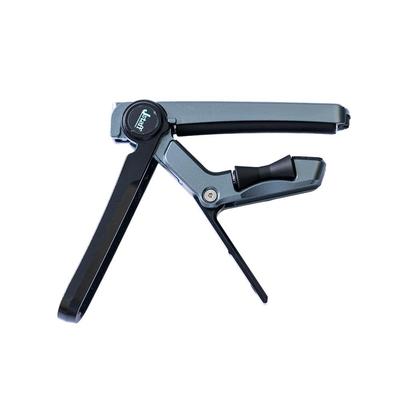 KIZAI S1 Le capo à rouleau coulissant avec changement de tonalité et Jstaff S1 instantané 1 Capo silencieux, mouvement à une touche. QYKJ-HDL-S1, noir, pièce,
