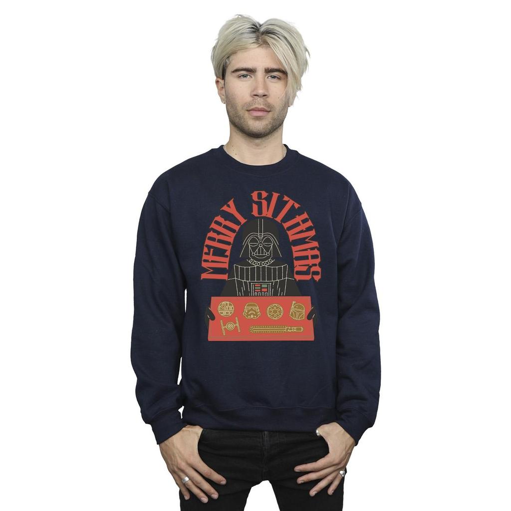 STAR WARS Mens Episode IV: A New Hope Merry Sithmas Sweatshirt