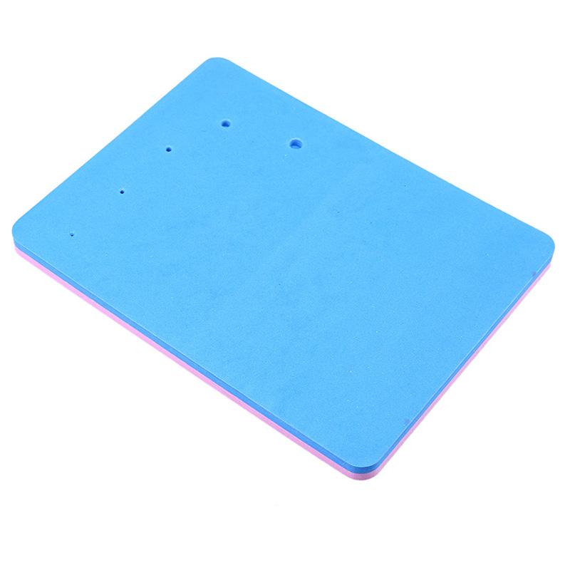 5/12-Hole Blue Fondant Foam Pad High Density Sugarcraft Flower Modelling Drying Mat Square Sponge Cushion for Cake Decorating DIY Crafts