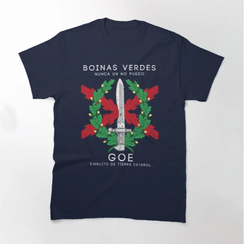 

Spanish GOE Special Operations Groups Green Berets TShirt 100 Cotton ONeck Summer Short Sleeve Casual Mens Tshirt Size S3XL 4XL