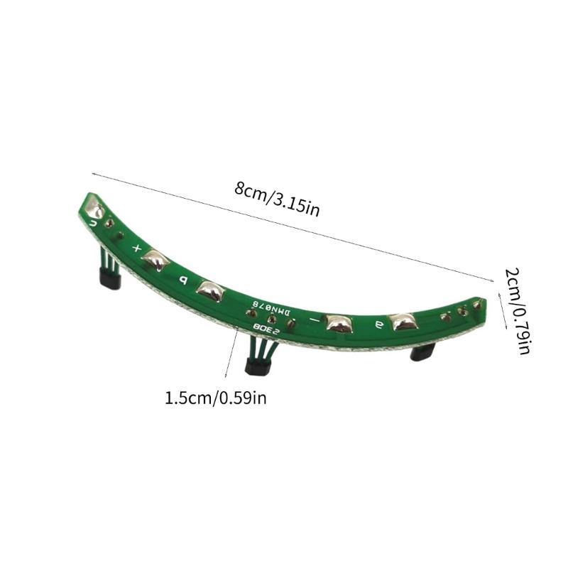 Motor Hall Sensors PCB Board Electric Scooter Motor Hall Board High Accuracy Sensors Module Scooter Accessories Enduring
