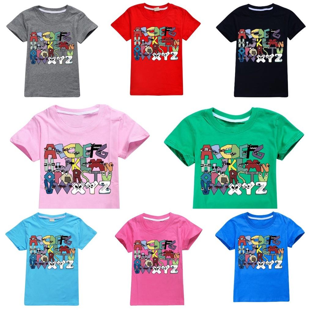 Unisex Alphabet Lore T-shirt Cotton Tops Gift Cosplay