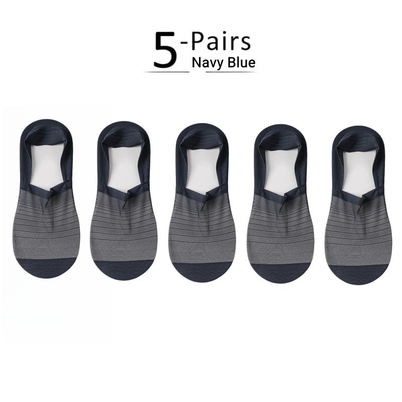 Men's Mesh Breathable No-Show Socks Ultra Lightweight Invisible Athletic Casual Socks for Sports Gym Running  (1 Pair / 5 Pairs)