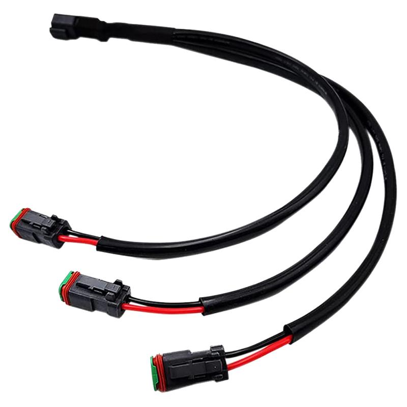 2Pcs Y Shape For Deutsch DT DTP Adapter Connector Splitter For Deutsch DT DTP Adapter Wiring Harness Splitter for Car Headlights