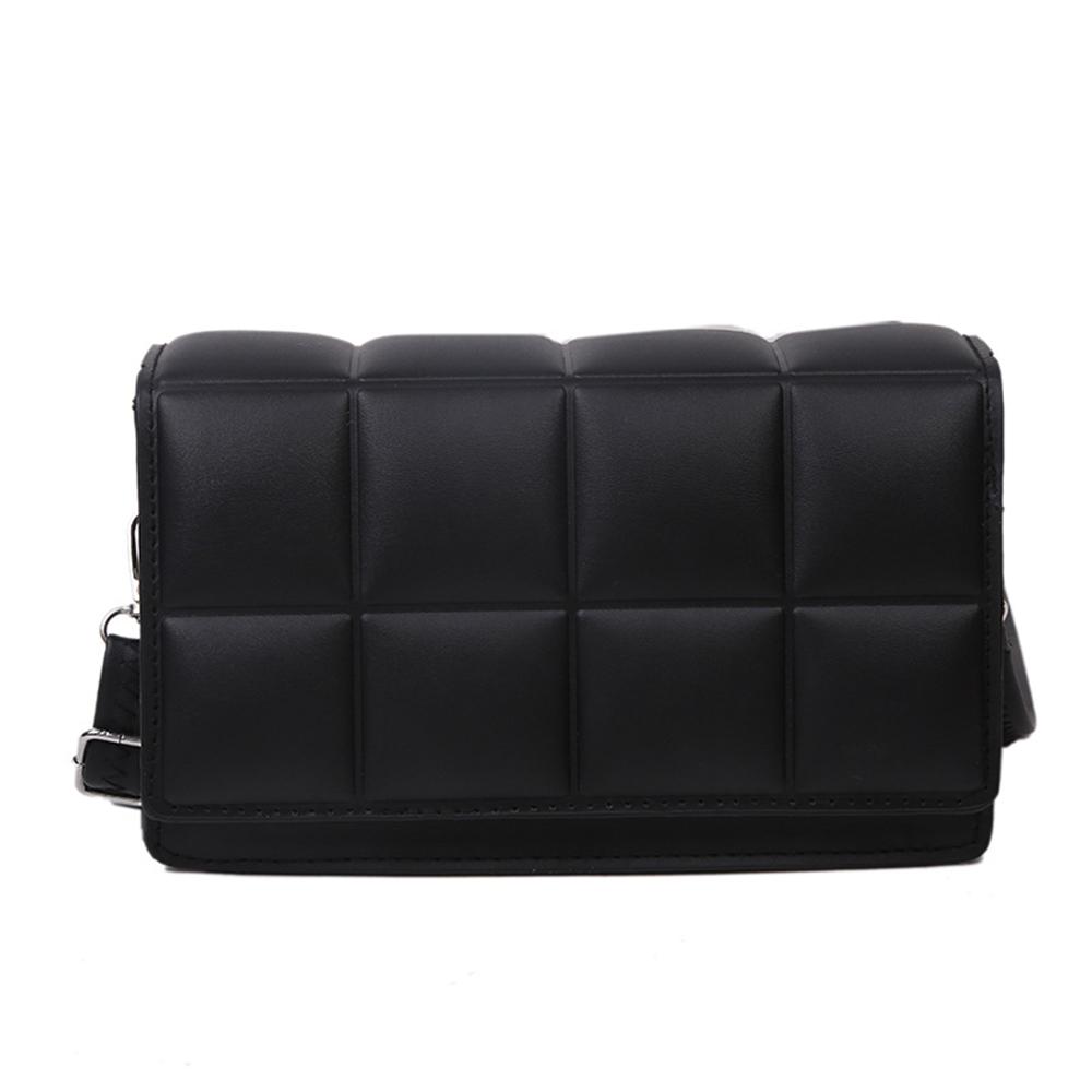 Fashionable Small Square Bag Large Capacity Single Shoulder Bag Small PU Leather Women's Crossbody Bag Trendy Handbag