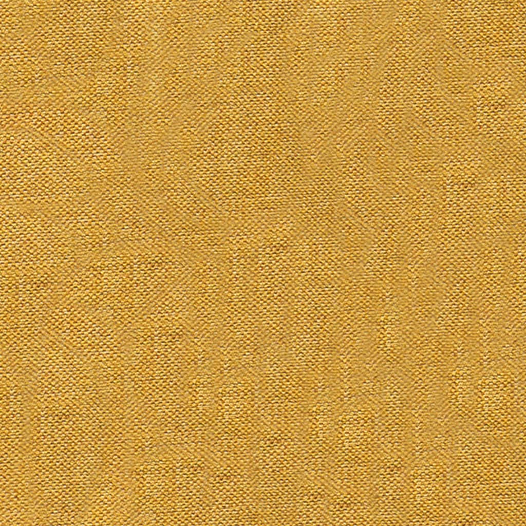 Floor Chair Foldable Mustard Yellow Fabric
