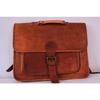 New Men's Leather Bag Messenger Laptop Shoulder Briefcase Handbag Satchel Brown