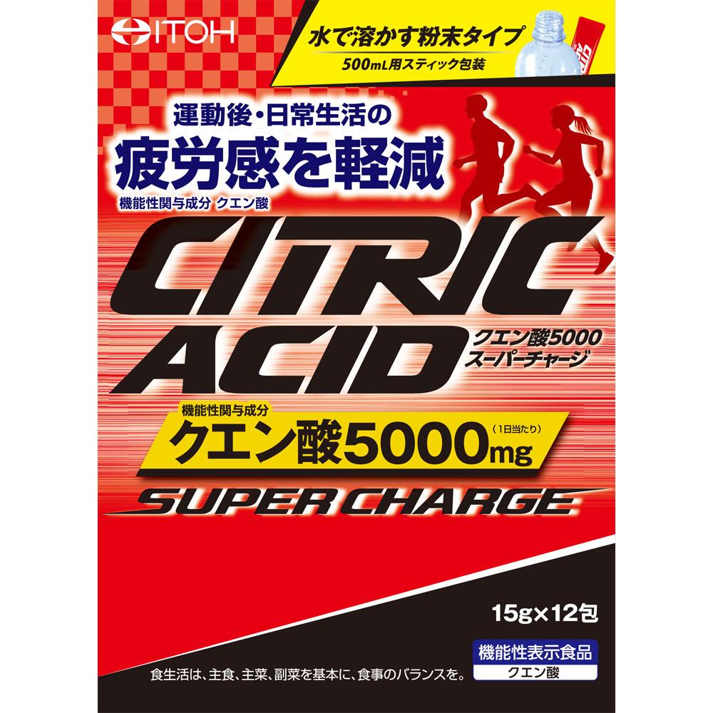 

Ido Ito Kampo) Citric Acid 5000 Super Charge 12 packets Powder Amino Acids Powder 1