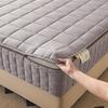 Brushed Cotton Soybean Quilted Fitted Mattress Protector – Six-Sided, 360° Coverage