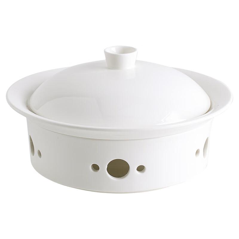 Chinese Style Ceramic Candle Warmer Dry Pot Dish