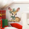 Christmas Atmosphere Decoration Deer Bedroom Living Room Home Wall Beautification Stickers