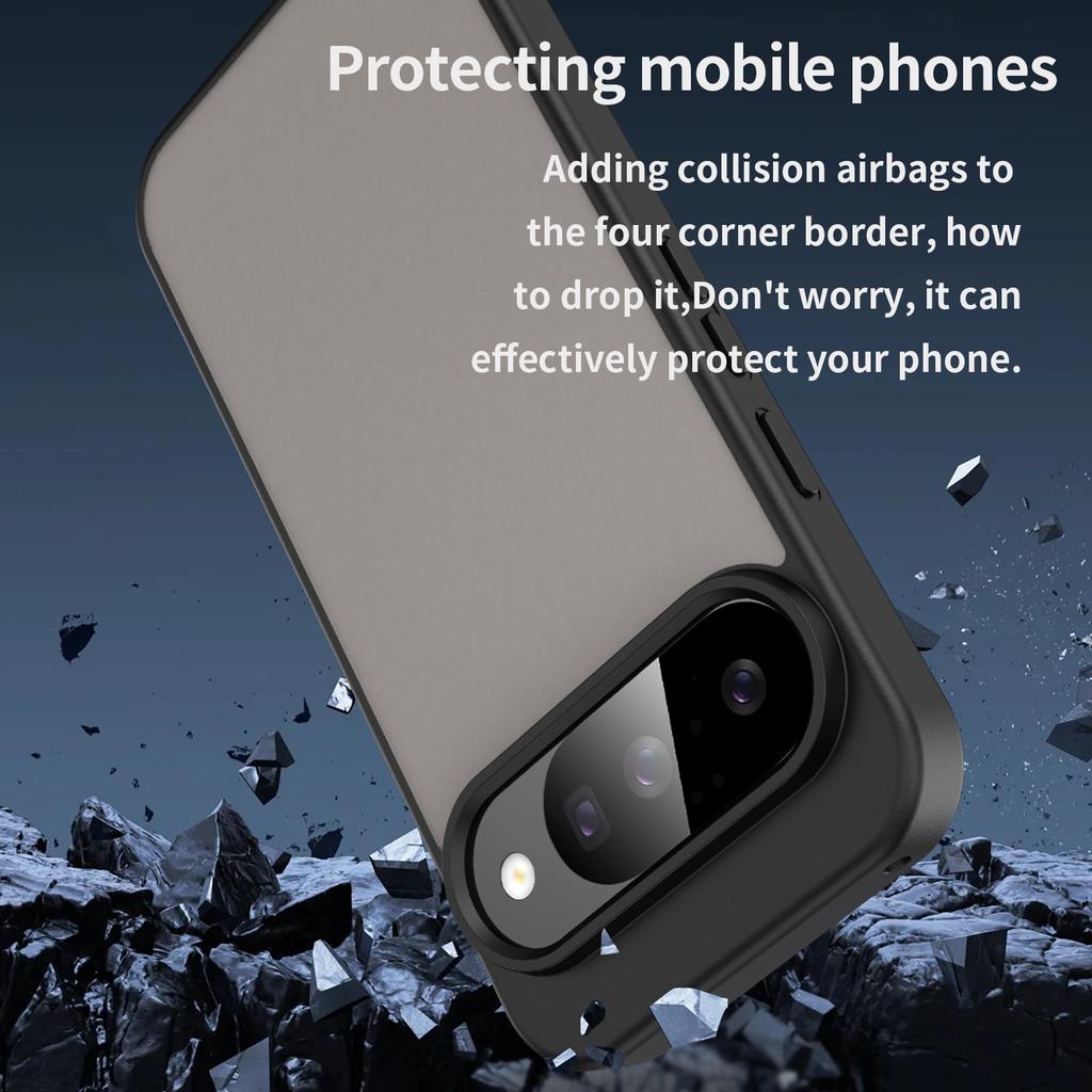 For Google Pixel 10 Pro Case Skin Touch Matte Anti Drop TPU PC Phone Back Cover