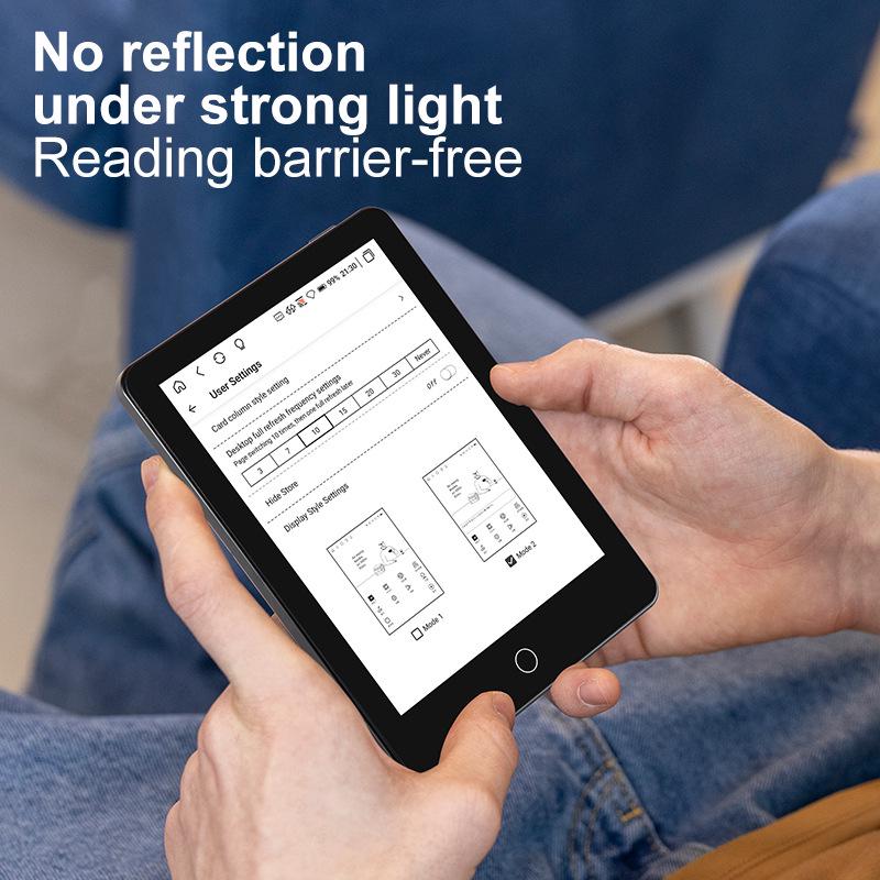 Cross6 eReader E-ink da 6" illuminato frontalmente e Regalo eLearning con Android X7