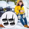 4 Stück Handgelenkschlaufe für Handschuhe, Anti-Verlust Ski Sport Handschuhe Handgelenkschlaufen für Winter Snowboarding Pendeln Camping Skifahrer