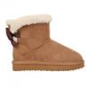 Jack Wills Childrens/Kids Suede Bow Ankle Boots