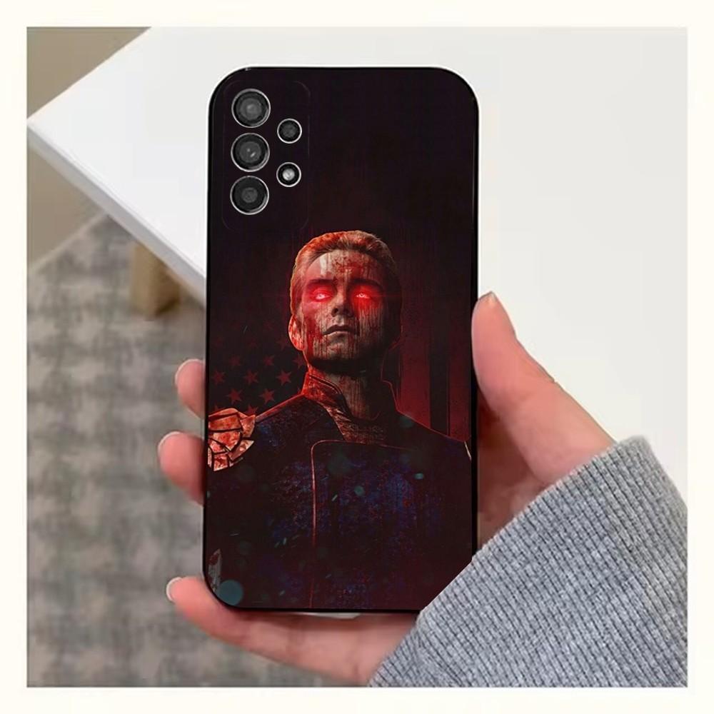 H-Homelander T-The Boys Phone Case For Samsung S25,S24,S23,S22,S20,S21,S10,Ultra,Plus,Lite,FE,Soft Silicone Black Cover
