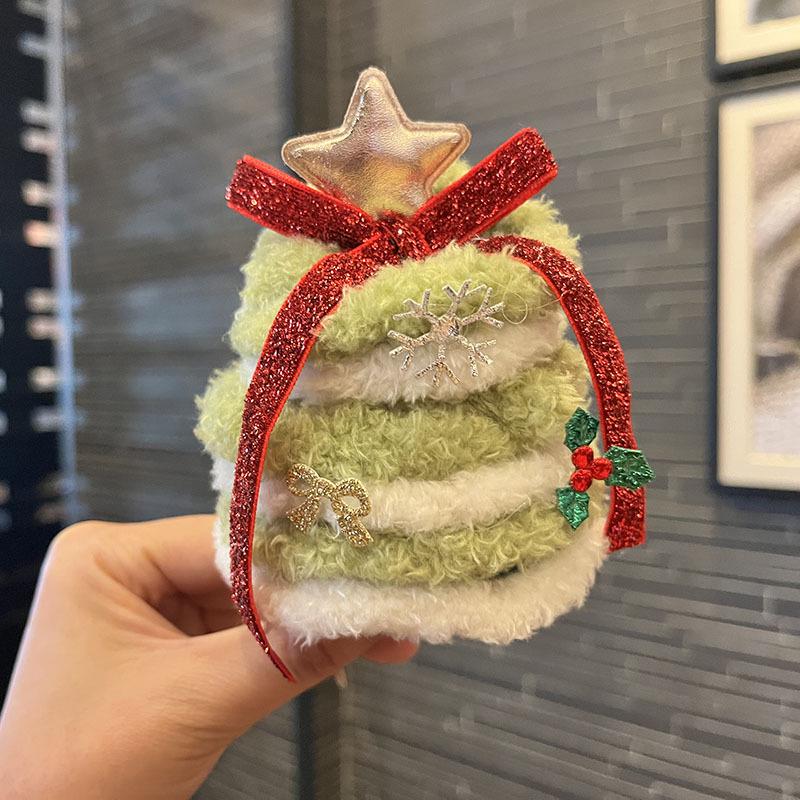 2025 Festive Bow and Hat Hair Accessories for Women and Girls: Christmas Headband & Hair Clip