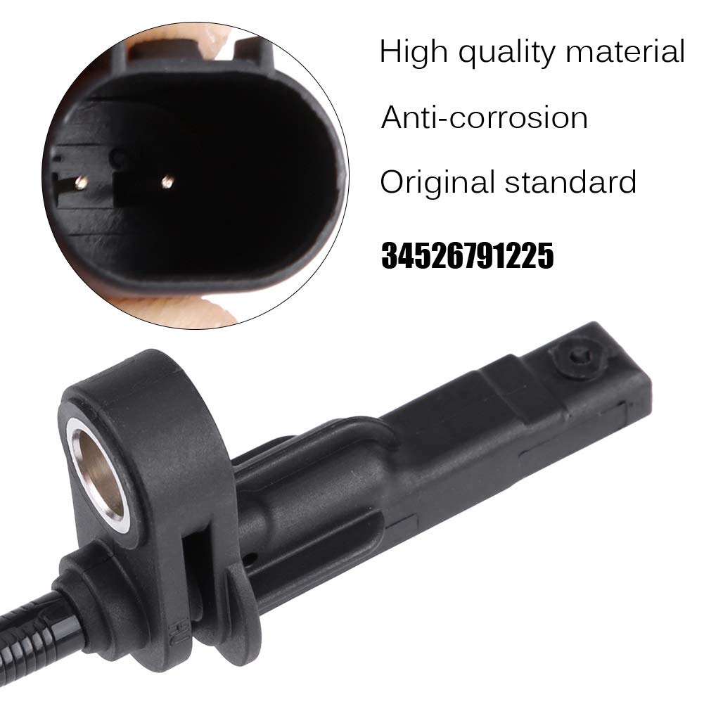 EBTOOLS 34526791225 F20 F21 F30 Car ABS Sensor Auto Wheel Speed Sensor Rear Left and Right