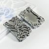 Metallic Trading Card Case, Card Case, Trading Card Holder, Silver, Y2K, Korea