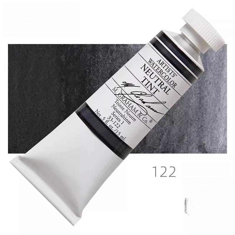 15ml / Tube American Watercolor Pigments Artist's Painting Art Supplies Hand-drawn Illustrations Creative Travel Water Color