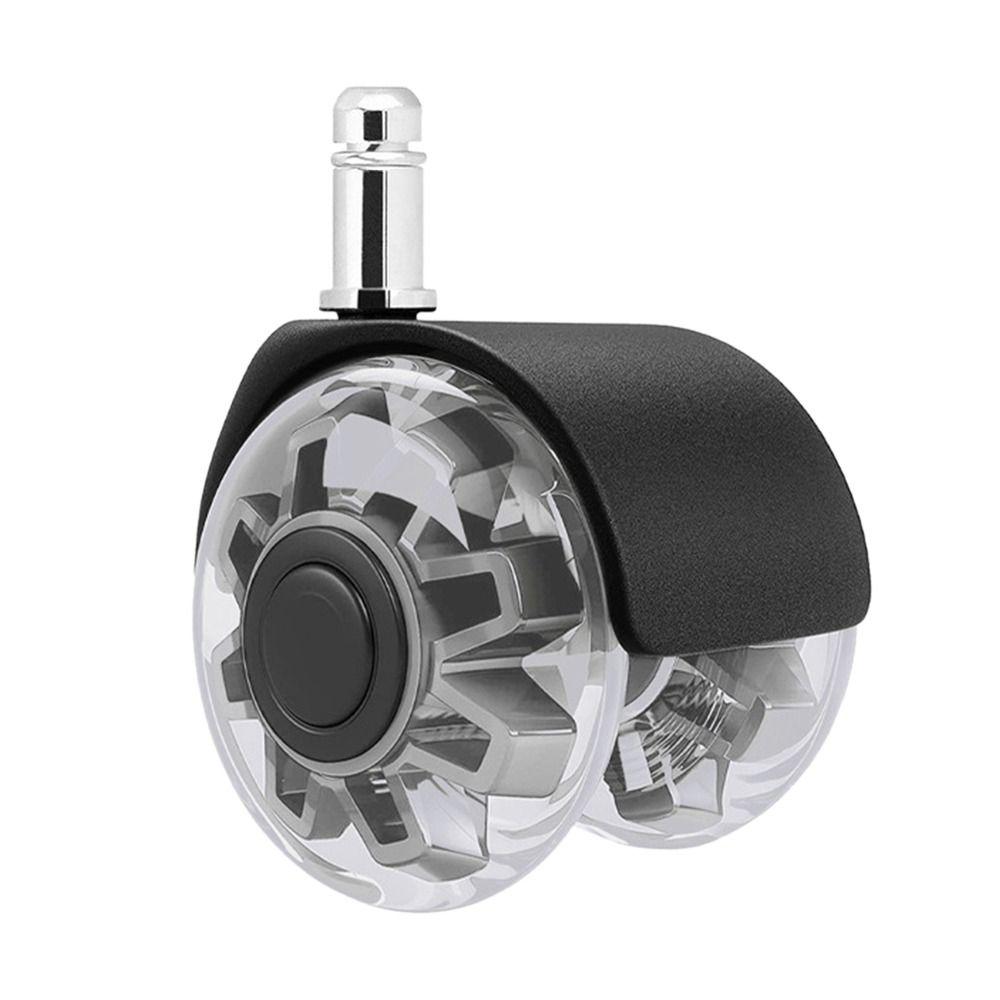 PU Office Chair Caster wheel 2 inch Mute Wheel Safe Chair Wheels
