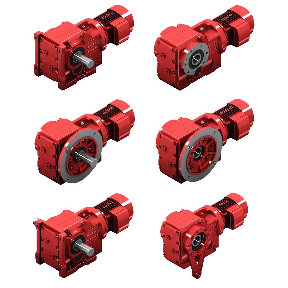 Zhejiang K Series Helical Bevel Gear Reducer: Dual Installation for Heavy-Duty Chemical Mixing